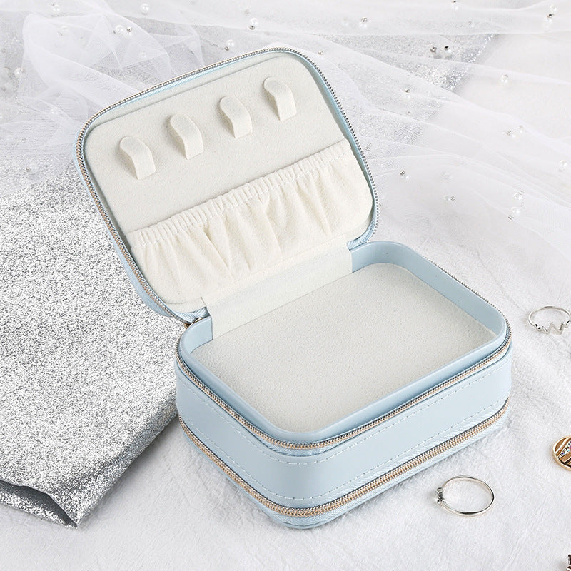 Elegant PU Travel Jewelry Box