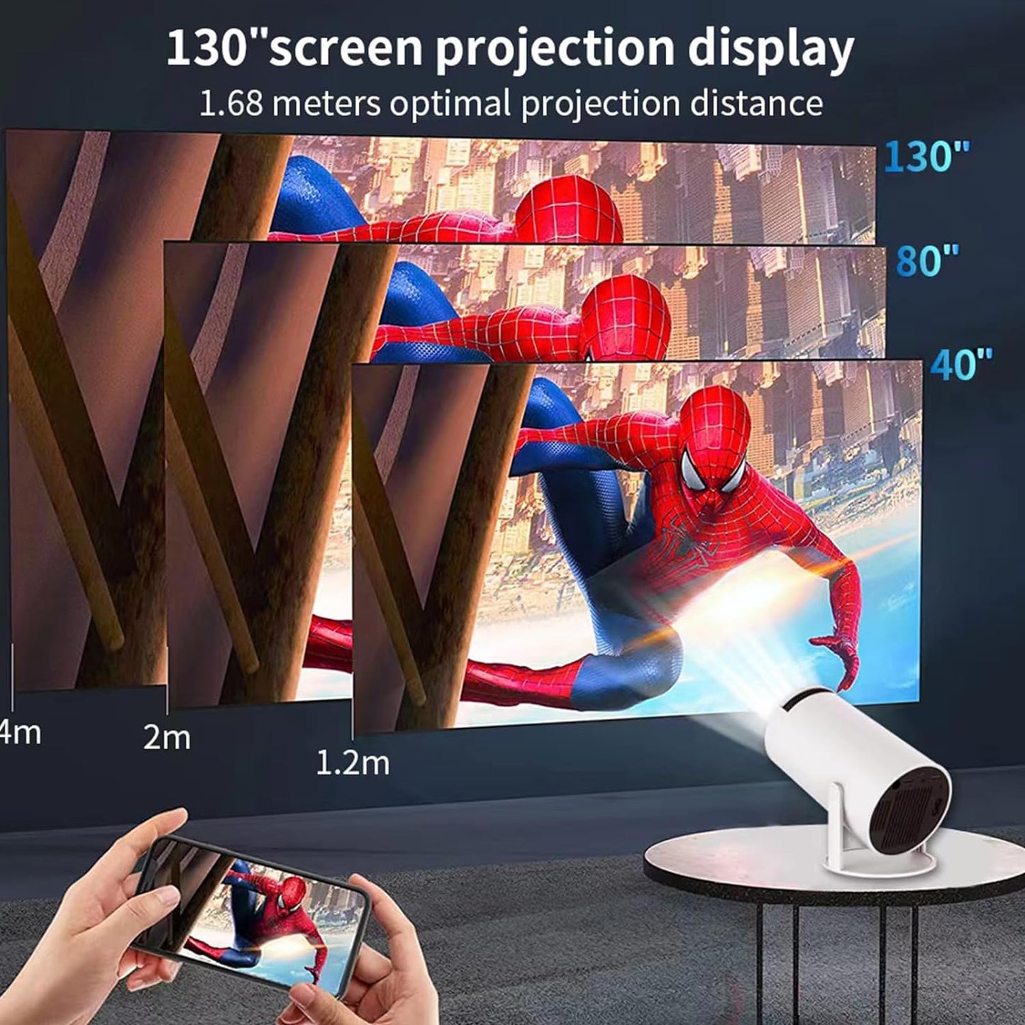 Home Pro Portable Projector