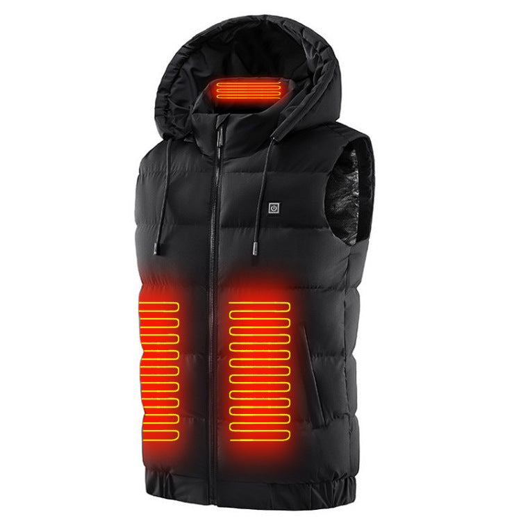 Smart Heat Men's Hooded Vest