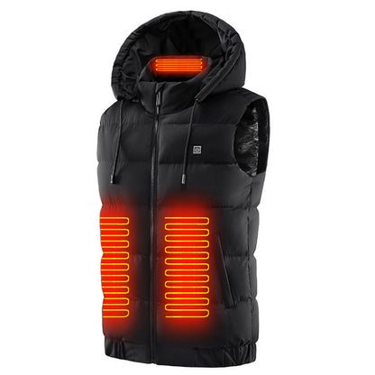 Smart Heat Men's Hooded Vest