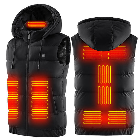 Smart Heat Men's Hooded Vest