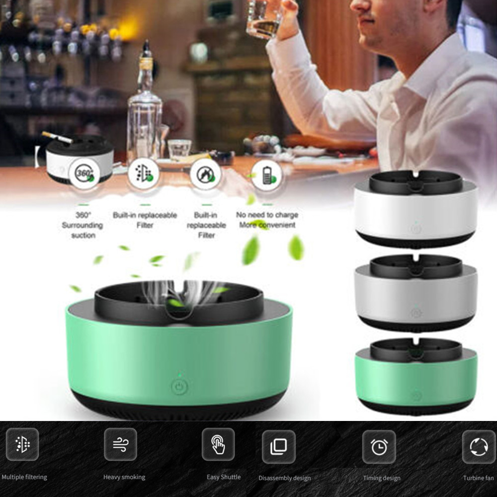 Purify Air Portable Ashtray Purifier