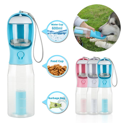 Pet Hydrate 3-in-1 Portable Bottle