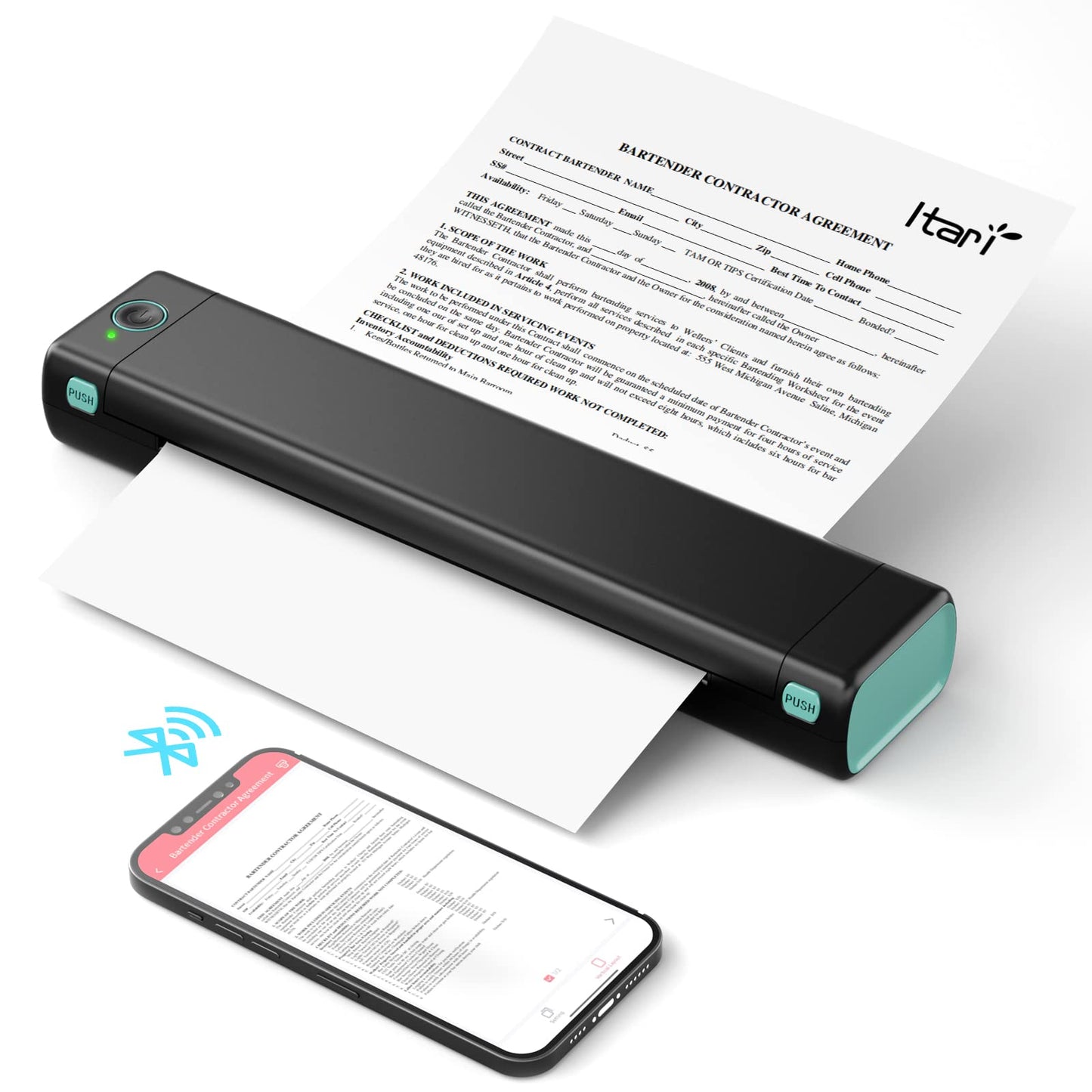 Travel Print Wireless Thermal Printer