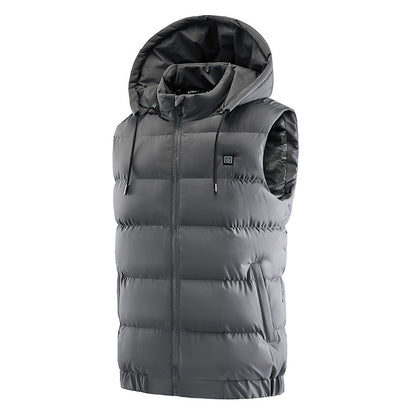 Smart Heat Men's Hooded Vest