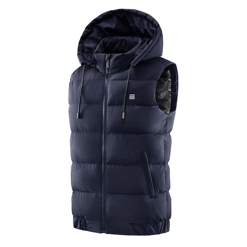 Smart Heat Men's Hooded Vest